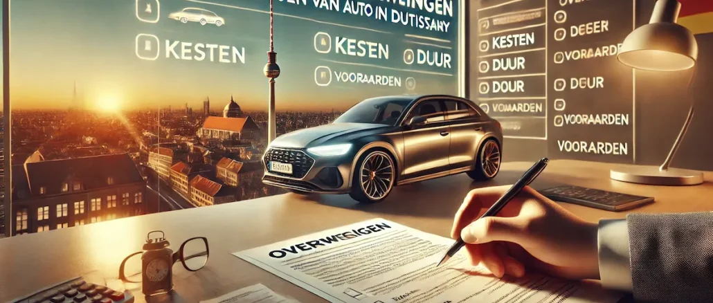 Belangrijke Overwegingen bij het Leasen van een Auto in Duitsland Belangrijke Overwegingen bij het Leasen van een Auto in Duitsland