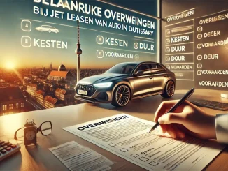 Belangrijke Overwegingen bij het Leasen van een Auto in Duitsland
